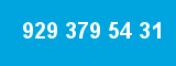 929 379 54 31